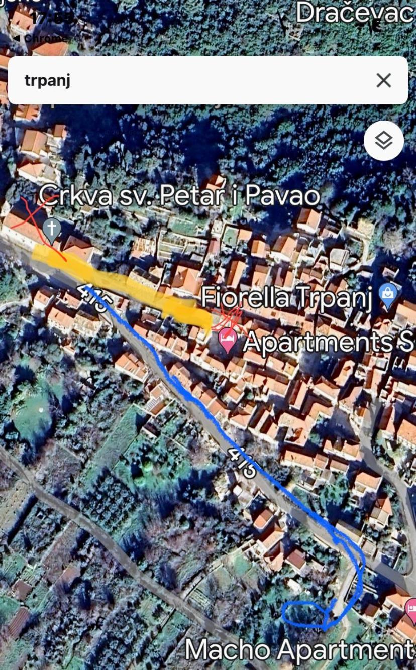 Apartments Senko Trpanj Eksteriør bilde
